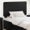 VidaXL vidaXL Headboard Black Oak Engineered wood 1