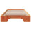 VidaXL vidaXL Bed Frame Wax Brown 100 x 200 cm Solid Pine Wood 5