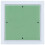 VidaXL vidaXL Access Panel Green and Silver 30 x 30 cm 4