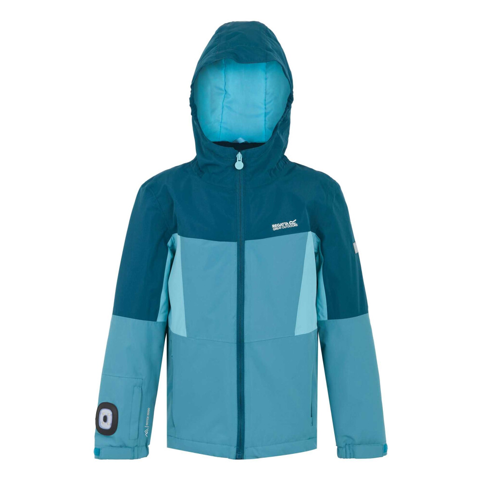 Regatta (13 Years, Blue) Childrens/Kids Beamz Insulated Waterproof Jacket