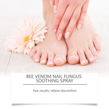 HouKea Nail Care Spray Toenail Cleaning Moisturizing Nail Care Spray 60ml Portable