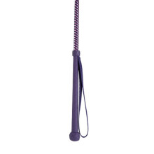 (26in, Purple/Lilac) HySCHOOL Metallic Riding Whip