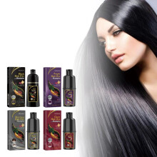 (100ML purple) EELHOE Hair Color Shampoo - Gentle & Non-Irritating, Moisturizes Scalp, Easy Color Change, Hair Care Shampoo 200ml