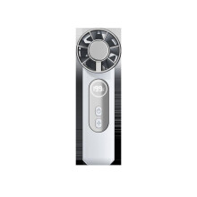 (white, 1pc) 2026 New USB Handheld Mini Fan, Digital Display, Semiconductor Ice Cooling, Hook Portable Lightweight Fan, Strong Cooling, On-the-Go