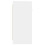 VidaXL vidaXL Sideboard White 40 x 36 x 80 cm Engineered Wood 5