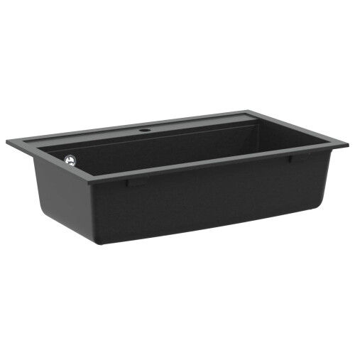 VidaXL vidaXL Sink Black 795 x 505 mm Granite 2