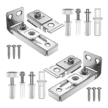 Bi-Fold Door Hardware Repair Kit - Hardware Kit for 2.22Inch to 2.54Inch Track,Folding Pocket Door R