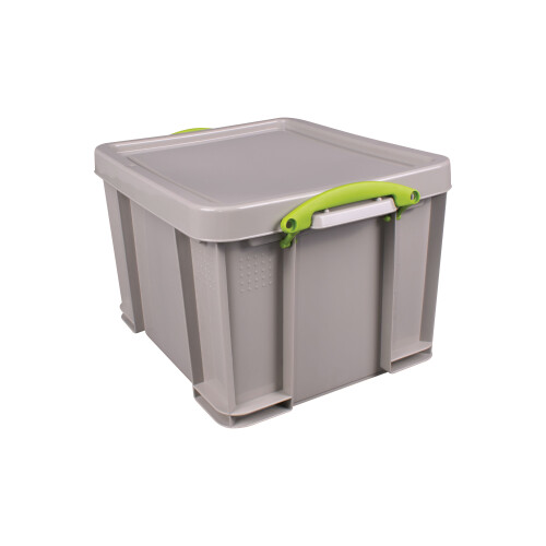 Really Useful Really Useful 35L Stacking Box Recycled Grey 35RDGCB