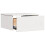 VidaXL vidaXL Bedside Table White 37 x 35 x 18.5 cm Solid pine wood 4