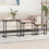 VidaXL vidaXL Nesting Coffee Table 3 pcs Artisan oak Engineered wood 1
