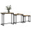 VidaXL vidaXL Nesting Coffee Table 3 pcs Artisan oak Engineered wood 2