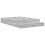 VidaXL vidaXL Storage Bed Frame Grey Sonoma 135 cm Engineered Wood 2