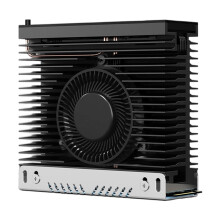 Aluminum M.2 2280 SolidState Drive Coolers Efficient-Black