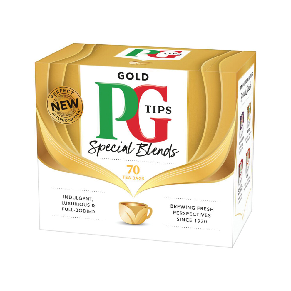 PG Tips Special Blend Gold 70S Box 203G - Pack (6) - Image 6