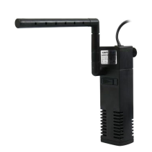 Vnitřní filtr do akvária, akvarijní čerpadlo, nastavitelný průtok, akvarijní filtr s 250 l/h, akvarijní filtr pro sladkovodní a s