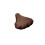 2-pack waterproof saddle cover with drawstring / Rain cover for bicycle saddle Brown 2