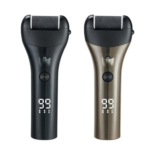 Kit Removedor Elétrico de Calos com Visor Digital e 3 Velocidades - 10 Peças Black 2