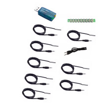 -55 tot 125 Professionele digitale thermometers-Met 8 sonde
