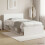 VidaXL vidaXL Bed Frame with Storage White 90 x 190 cm Engineered Wood 1