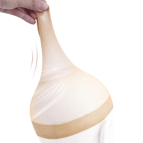 Perückengriffe für Damen, 4er-Pack Beige 2