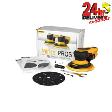 Mirka PROS 625CV 150mm Central Vacuum 2.5mm Air Powered Random Orbital Sander