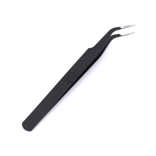 Black Eyelash Extension Tweezers Set (2 Pack) 1