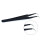 Black Eyelash Extension Tweezers Set (2 Pack) 3