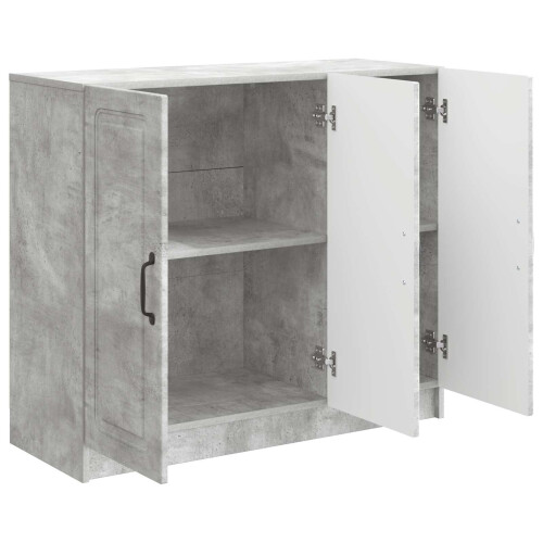 VidaXL vidaXL Sideboard Concrete Grey 89 x 34.5 x 77 cm Engineered Wood 1