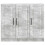 VidaXL vidaXL Sideboard Concrete Grey 89 x 34.5 x 77 cm Engineered Wood 3