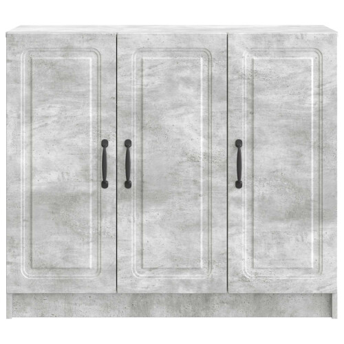 VidaXL vidaXL Sideboard Concrete Grey 89 x 34.5 x 77 cm Engineered Wood 2