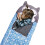 Sacco a pelo Ohlala con cuscino comodo e morbido per bambini 160*60 cm - Blu 2