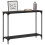 VidaXL vidaXL Console Table Black oak 101 x 30.5 x 75 cm Engineered wood 5