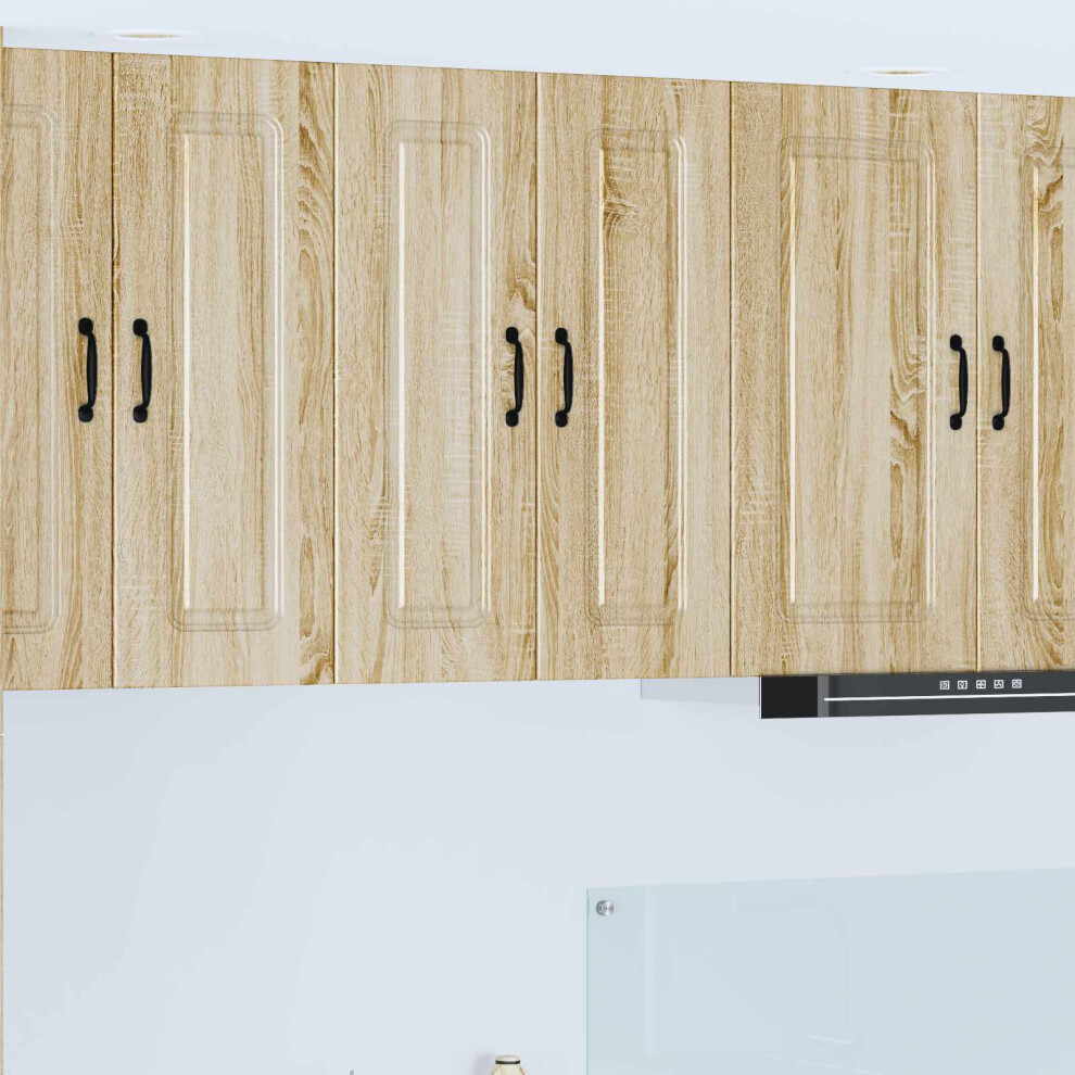 Vidaxl Dishwasher Panel Kalmar Sonoma Oak 30 X 31 X 80 Cm