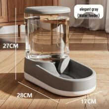 (Blue water dispenser) Automatic Pet Water Dispenser and Feeder for Cats Dogs Smart Pet Fountain with Filter 3L Capacity Silent Pump Anti-Dry Out