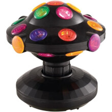 Rotating Disco Saucer