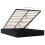 VidaXL vidaXL Ottoman Bed Frame Black Queen Size Velvet 2