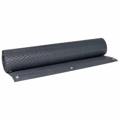 VidaXL vidaXL Balcony Screen with Eyelets Anthracite 1