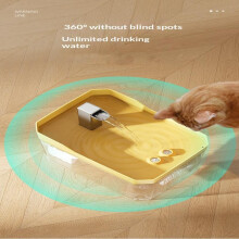 (Matches the image) Automatic Pet Water Dispenser Fountain 1.5L Smart Water Loop Mute Pump Cat Dog Bowl
