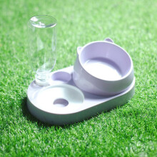 (Small 4-in-1 without bowl [dark green], Neutral) Automatic Double Bowl Pet Fountain for Cats Dogs Food Grade Material Silent Pump Large Capacity 4L