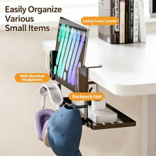 Under Desk Cable Organizers Shelf Desk Wire Management Cable
