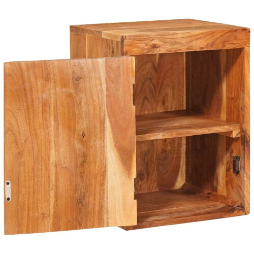 VidaXL vidaXL Bedside Table Brown 35 x 33 x 48 cm Solid Wood Acacia 2