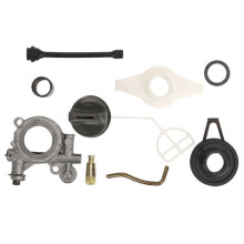 Oil pump replacement kit - KCVV - Compatible with Husqvarna 372XP, 365, 371, 385, 390, 362, 570, 575, 576