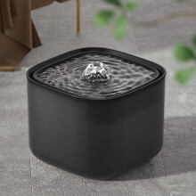 (Off-white, Classic, Standard) Smart Pet Fountain Automatic Water Filter Large Capacity for Cats Dogs Quiet Pump 2L/3L