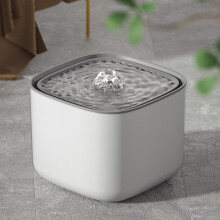 (Matches the image, Filter Chip - 6 Pieces, Standard) Smart Pet Fountain Automatic Water Filter Large Capacity for Cats Dogs Quiet Pump 2L/3L