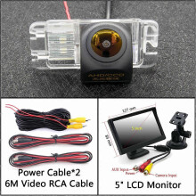 (Cam Add 5 inch LCD) AHD 720P Rear View Camera For Ford Focus 2 hatchback 2008-2011 Mondeo MK4 MK5 2007-2017 C-Max/Grand C-Max MK2 2011-2019 Car