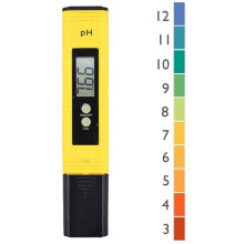 Professional pH Tester, 0.00-14.00 Measuring Range for Portable Water, Aquarium, Hydroponics, Swimming Pool, Odipie