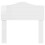 VidaXL vidaXL Headboard Gloss White Engineered wood 3