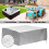 NEÜFU spa cover - Silver and black - 218x218x90cm 1