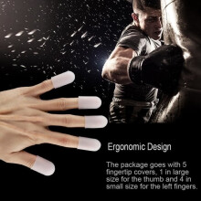 Silicone finger protectors - YAP - HB031 - 5 pieces - Ergonomic - Reusable