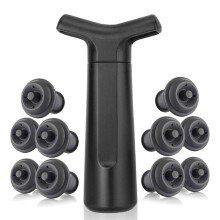 Reusable Wine Stopper/Vacuum Pump/Wine Pourer - The Best Way to Preserve Wine - Valentine's Day Gift NPTERBL